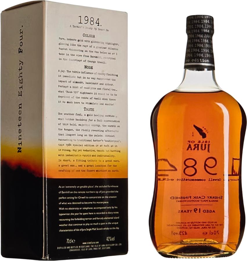 Isle of Jura 19 Year Old 1984 George Orwell - Image 2