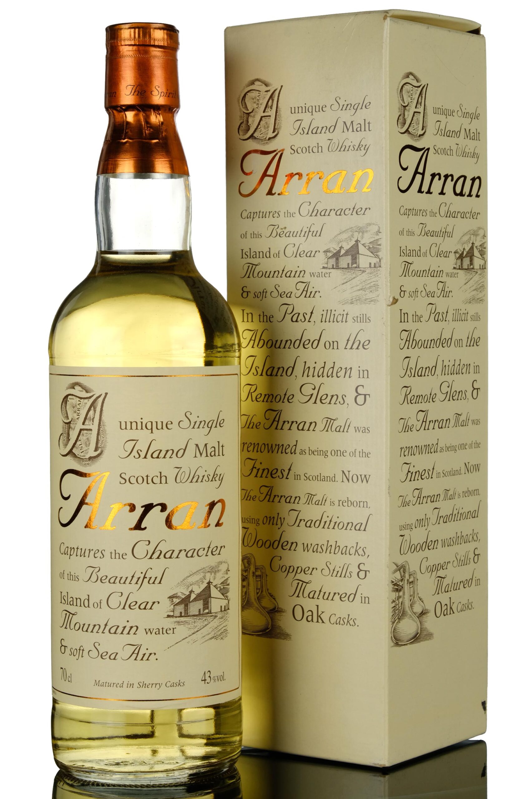 arran sherry cask early bottling boxed