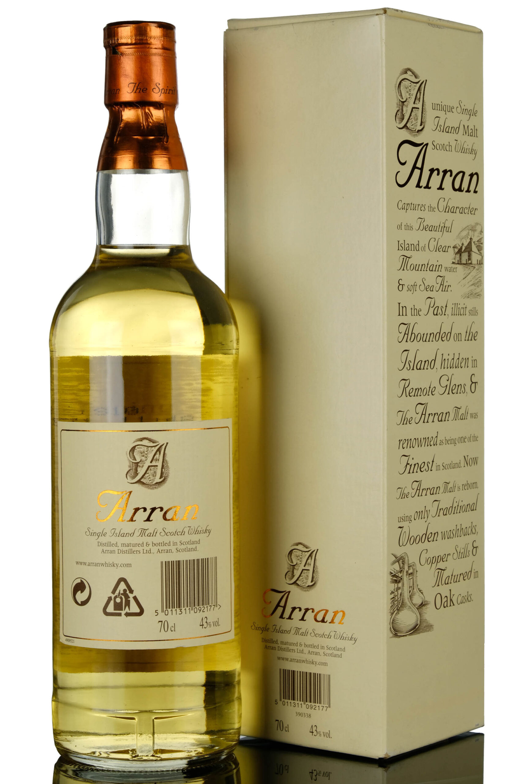 Arran Cream Label Sherry Cask - Boxed - Image 2