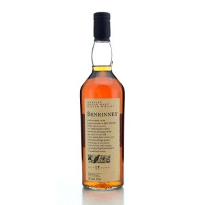 flora & Fauna benrinnes 15yo bottle front