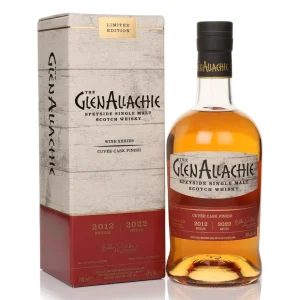 glenallachie 11 year old premier cru classe bottle beside box