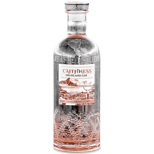 caithness highland gin front label