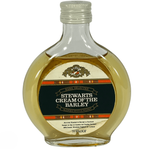 stewarts cream of the barley whisky round miniature nothing but whisky