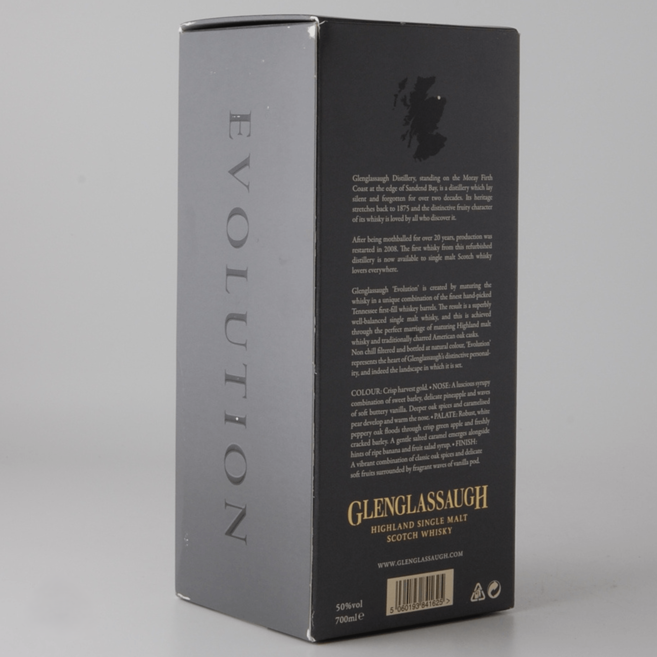 glenglassaugh evolution box showing marks