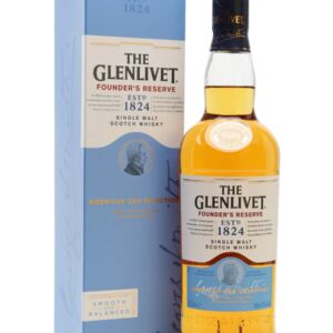 glenlivet founder's reserve bottle beside box