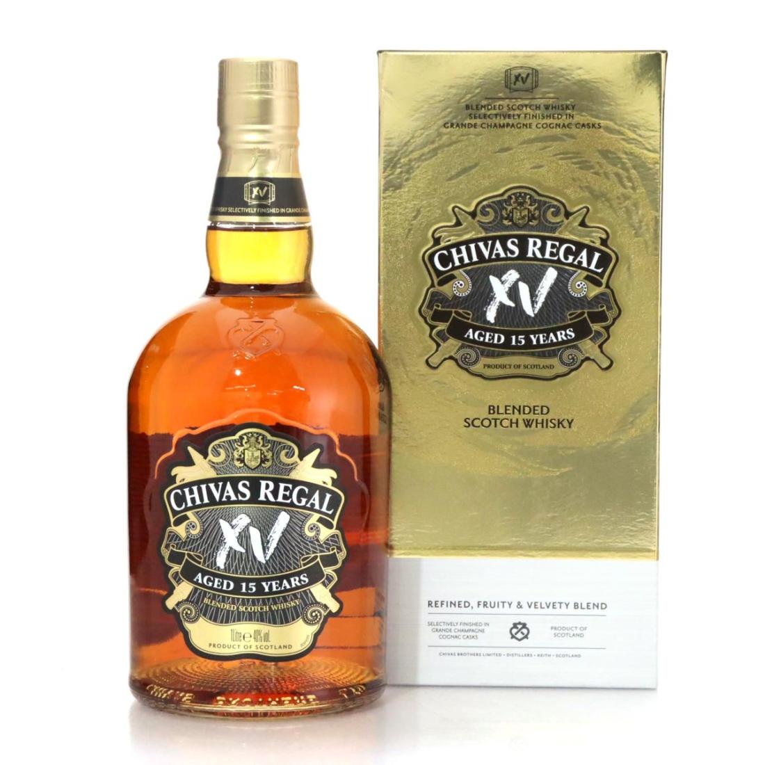 chivas regal xv cognac cask 2018 front