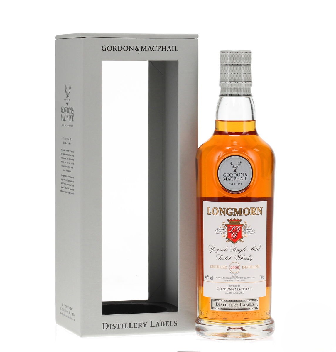 G&M distillery label