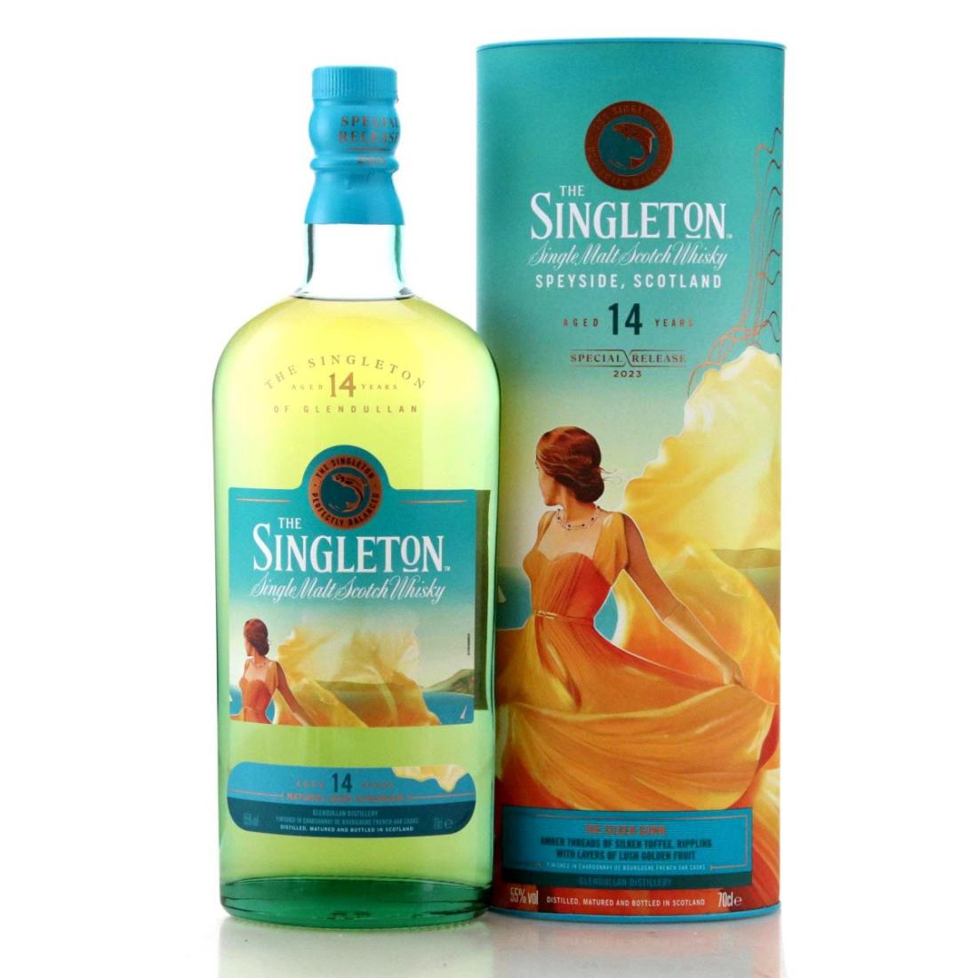 singleton of glendullan 14 year old special release the silken gown